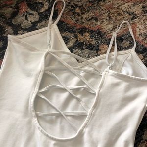 Forever 21 white bodysuit